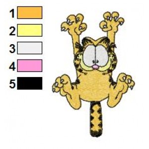 Garfield 01 Embroidery Designs 31